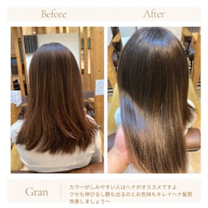 お客様髪質改善データ1747（ヘナ）  - Grand × AtlierDonguri【グランバイアトリエドングリ】掲載中