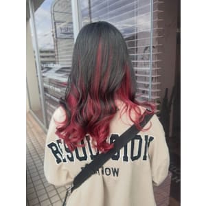 インナーカラーでアクセントを！！