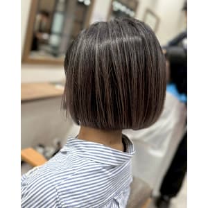 髪質髪質カラー艶髪春カラー　イエベ嘉rー