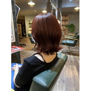 チェリーピンク - Hair design D. 【ヘアーデザイン ディードット】【ヘアーデザイン ディードット】掲載中