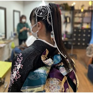 成人式着付け&ヘアセット