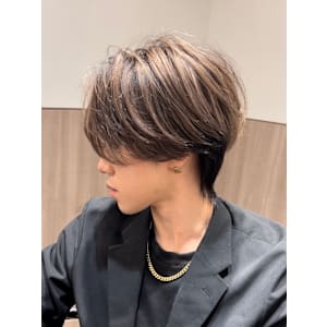 【爽太指名限定スタイル】ハイトーン/毛流れセンターパート