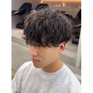【爽太指名限定】刈り上げマッシュ/無造作パーマ