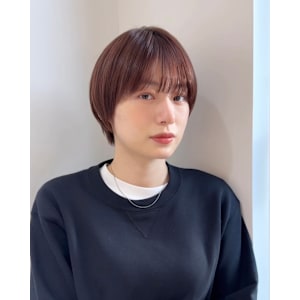 イメチェン外ハネボブ美髪ワイドバングレイヤーショート/原宿
