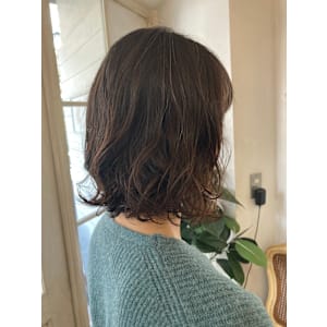 くせ毛風ゆるふわパーマ/ウェービーボブ/ウェーブボブ世田谷 - CHAINON【シェノン】掲載中