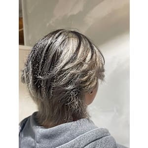 シルバー系アンブレラカラー