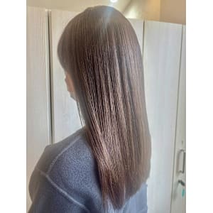 髪質改善/メテオカラー/ストレート