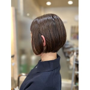 爽やかショートボブ
