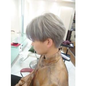 シースルーバングハンサムショート