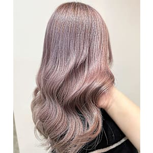 【W_SALON 河原町】ピンクベージュ/大人可愛い