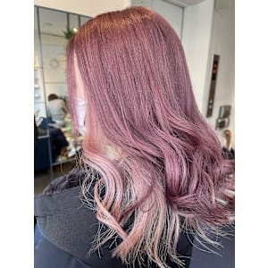 【W_SALON 河原町】ピンク×ピンクインナー/大人可愛い