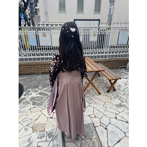 卒業式着付け&ヘアセット