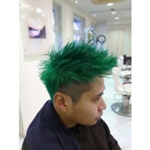 アップバングショート