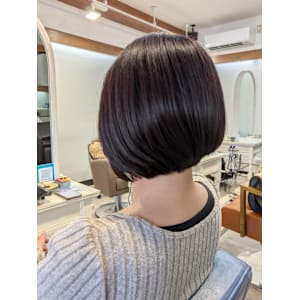 大人可愛い/ワインレッドカラー♪