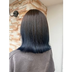 ブルーブラックグラデーション