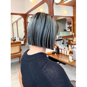 ミニボブ×デザインカラー