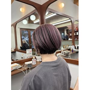 ショート×デザインカラー