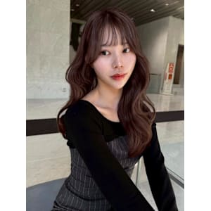 ローレイヤー韓国風ウェーブ/ココアグレージュ