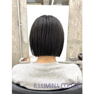 髪質改善　イルミナカラー