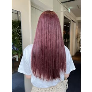 【W_SALON 河原町】モーブピンク/大人髪/大人可愛い