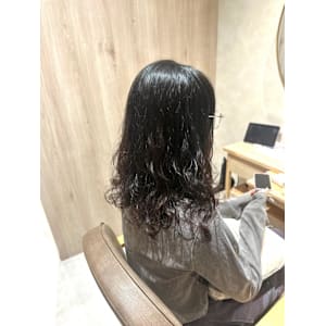 ミディアムパーマ