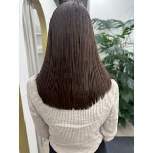 『ROW町田』ダークトーン艶髪