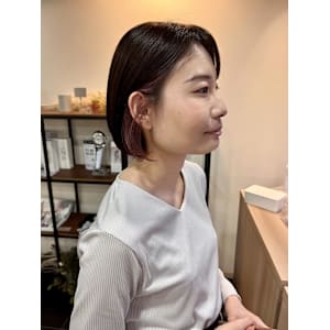 【老沼】イメチェン/ホワイトブロンド/外ハネボブ/美髪