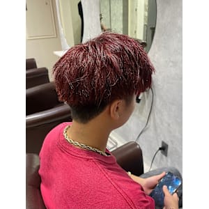 ワインレッド - GLADGE池袋/ダブルカラー/ブリーチ【グラッジイケブクロダブルカラーブリーチ】掲載中