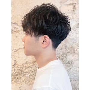 【Flor_上大岡】*メンズマッシュ+フェザーパーマ*