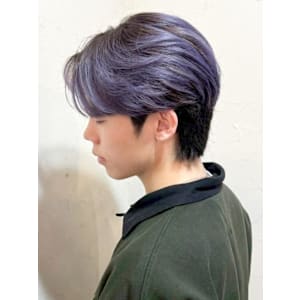 【Reir_下北沢】*メンズマッシュ+ラベンダーアッシュ*