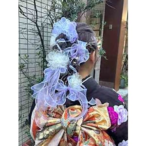 成人式　ふわふわリボンアレンジ - cheri【シェリ】掲載中