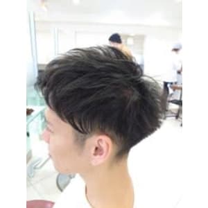 アップバングショート