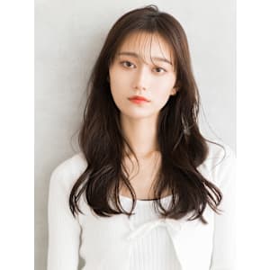 【S.BROOM天王寺店】シースルーロングレイヤースタイル