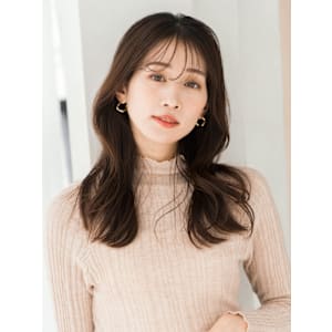 【S.BROOM天王寺店】シースルーロングレイヤースタイル