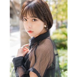 【S.BROOM天王寺店】丸みショートボブ