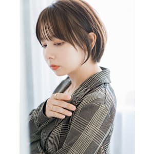 【S.BROOM天王寺店】丸みショートボブ