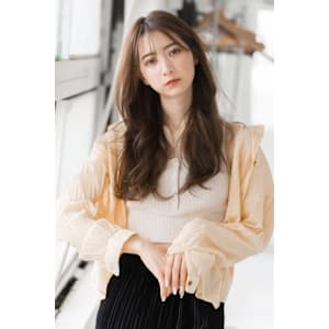 【S.BROOM天王寺店】シースルーバングレイヤースタイル