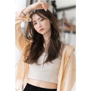 【S.BROOM天王寺店】シースルーバングレイヤースタイル