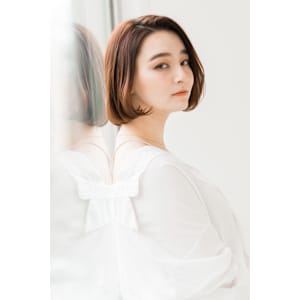 【S.BROOM天王寺店】ナチュラルボブ×ラフスタイル