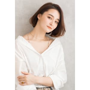 【S.BROOM天王寺店】ナチュラルボブ×ラフスタイル