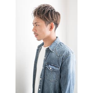 【S.BROOM天王寺店】ツーブロック束感ショート