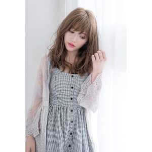 【S.BROOM天王寺店】ナチュラルセミディースタイル