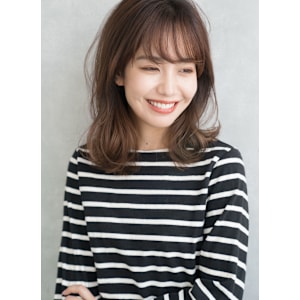 【S.BROOM】ナチュラルセミディースタイル