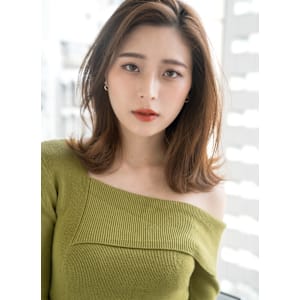 【S.BROOM】かきあげレイヤースタイル