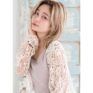 【S.BROOM】外ハネボブ×ラフスタイル