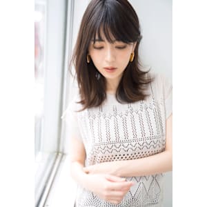 【S.BROOM】大人こなれミディ外ハネ