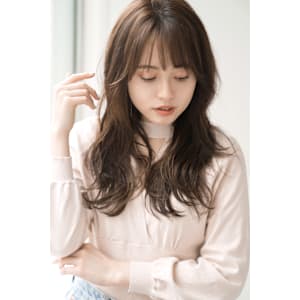 【S.BROOM天王寺店】韓国風くびれレイヤースタイル
