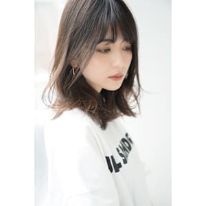 【S.BROOM】ナチュラルセミディースタイル