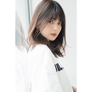 【S.BROOM】ナチュラルセミディースタイル