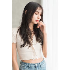 【S.BROOM】シースルーバングレイヤースタイル